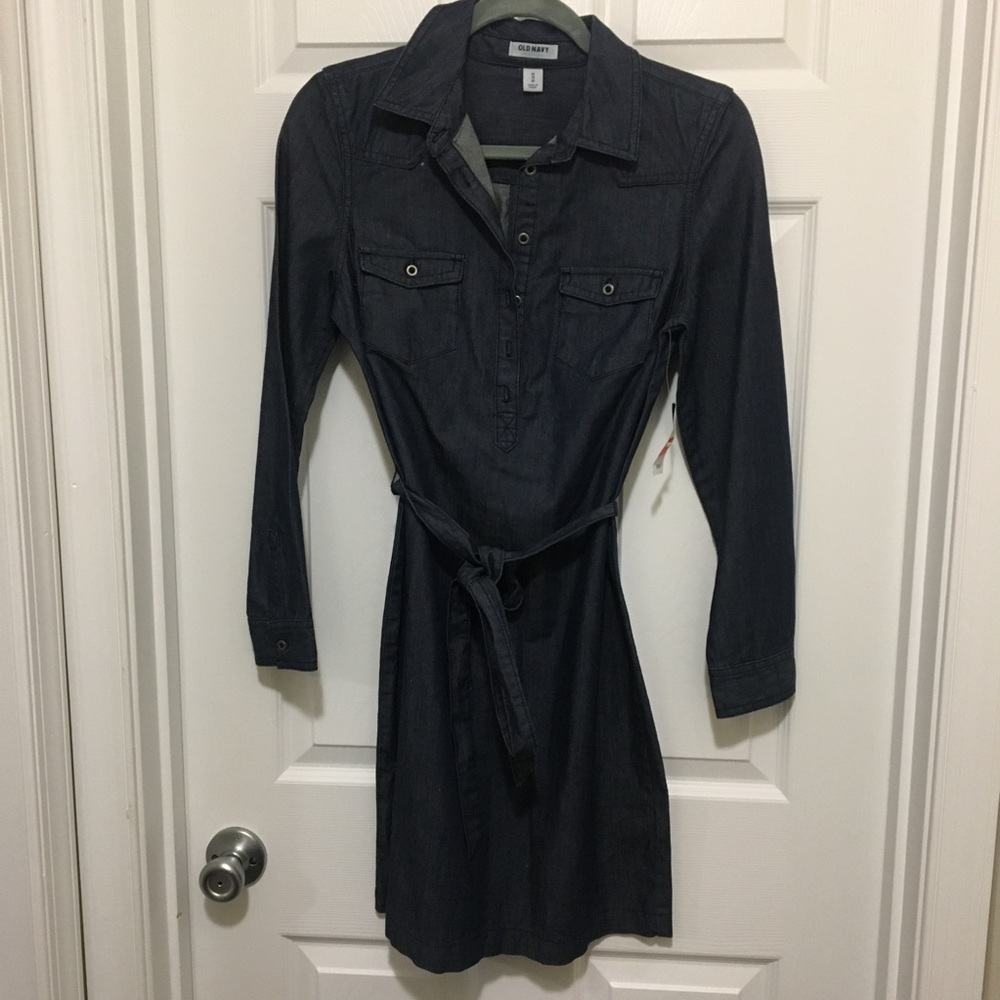 Chambray Denim Dress Size XS